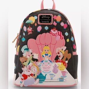 Loungefly Disney Alice in Wonderland Tea Party Unbirthday Backpack